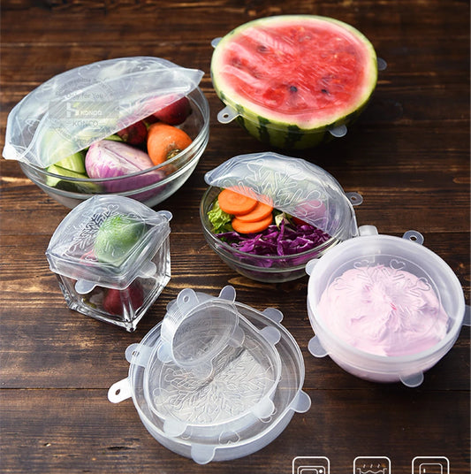 Reusable Silicone Stretch Lids