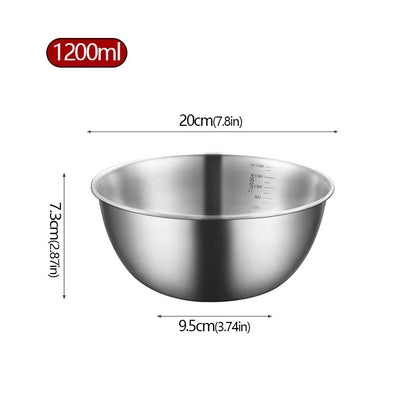 Stainless Steel Salad Basin