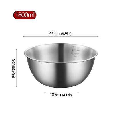 Stainless Steel Salad Basin