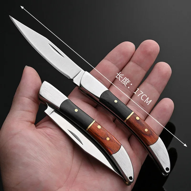 Compact Stainless Steel Folding Knife