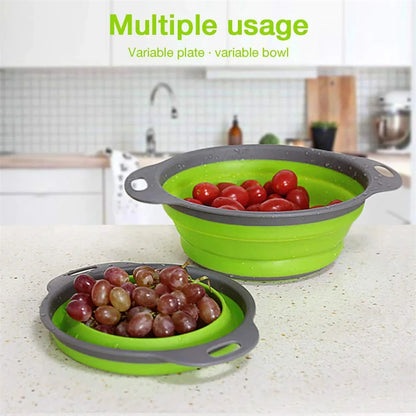 Folding Round Colander