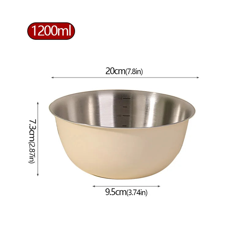 Stainless Steel Salad Basin