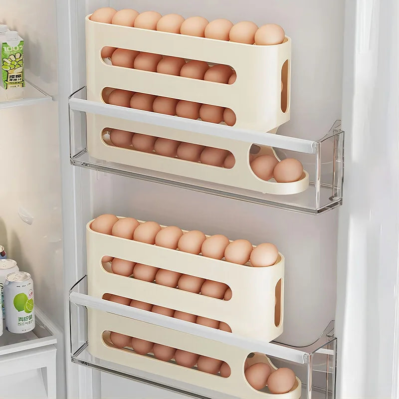 4-Layer Rolling Egg Holder