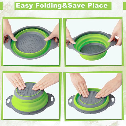 Folding Round Colander