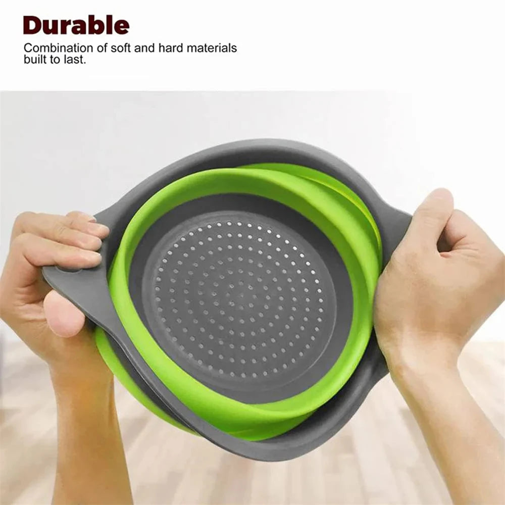 Folding Round Colander