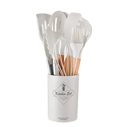 Piece Silicone Kitchen Utensil Set