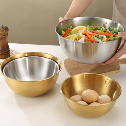 Stainless Steel Salad Basin