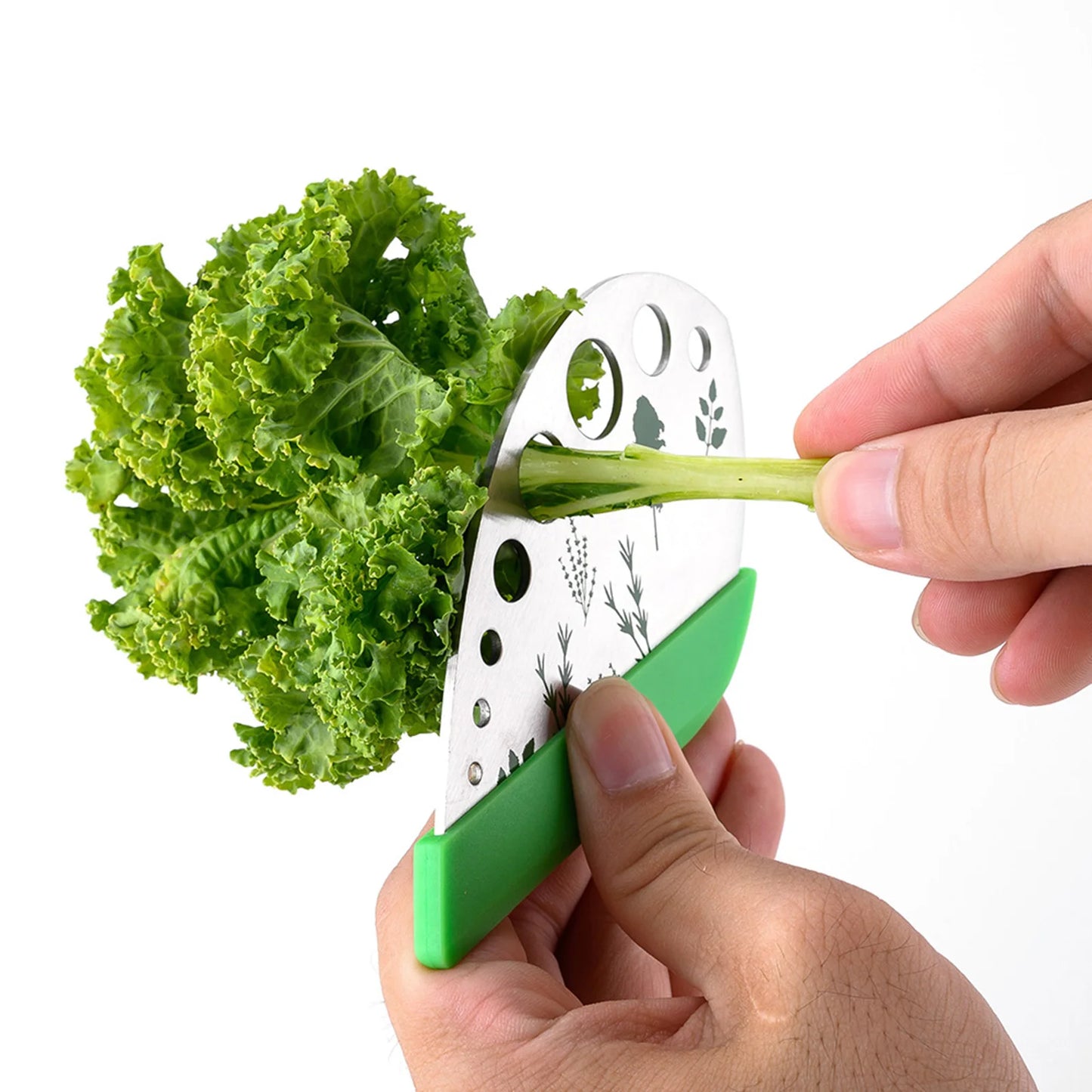 Stainless Steel Herb Stripping Tool