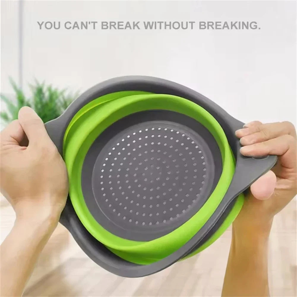 Folding Round Colander