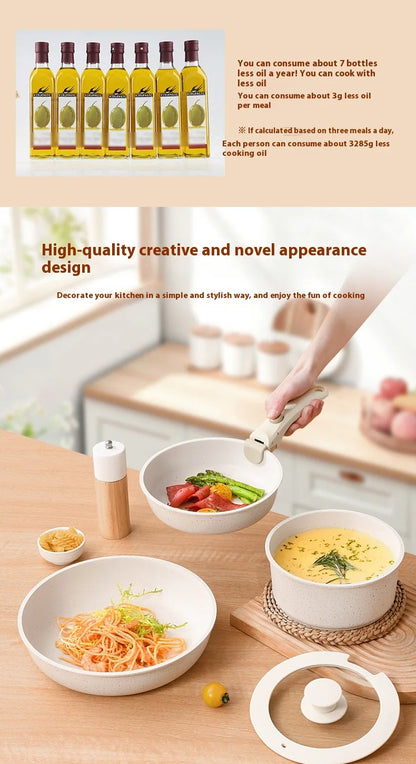 Removable Handle Kitchen Cookware Set