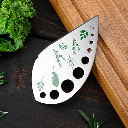 Stainless Steel Herb Stripping Tool