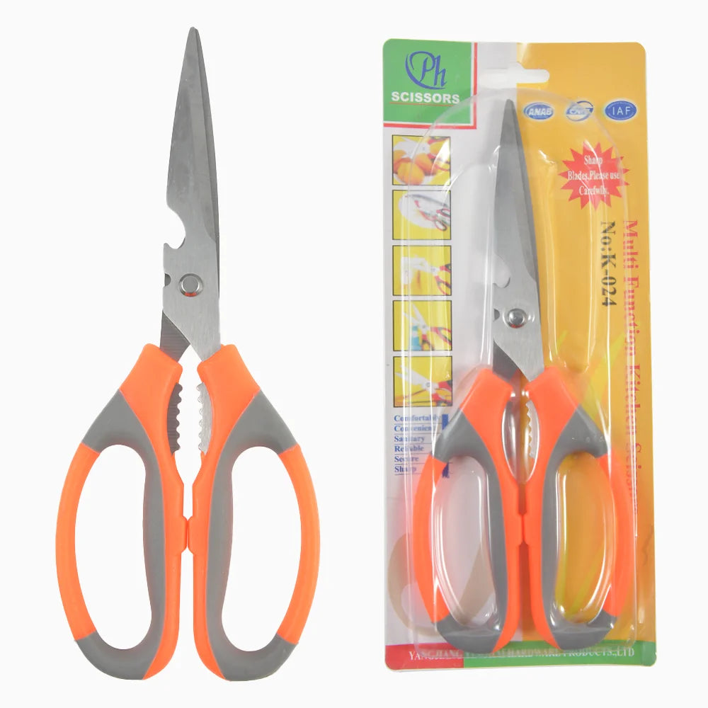 Multifunctional Stainless Steel Kitchen Scissors