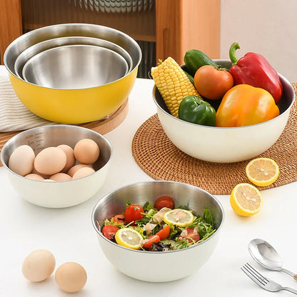 Stainless Steel Salad Basin