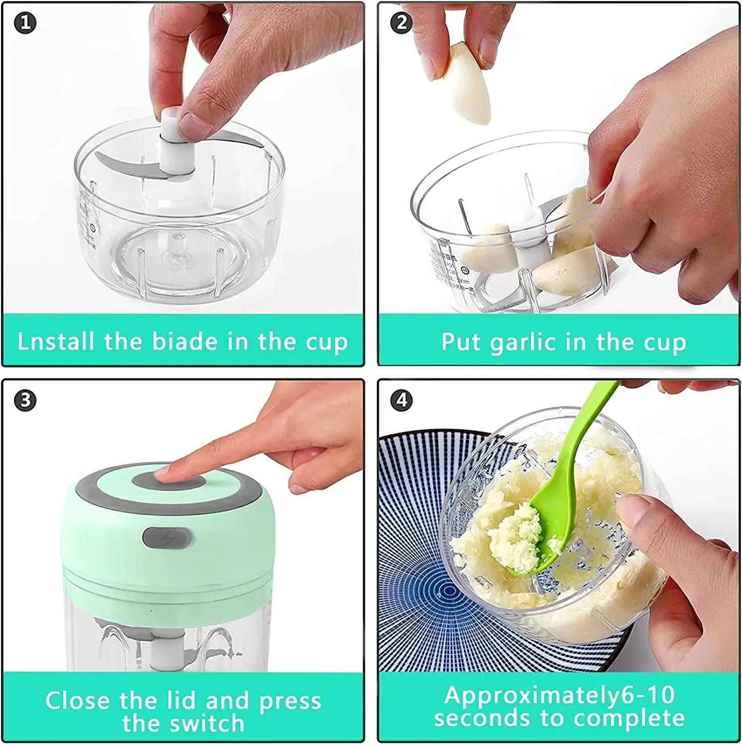 Electric Mini Food Chopper