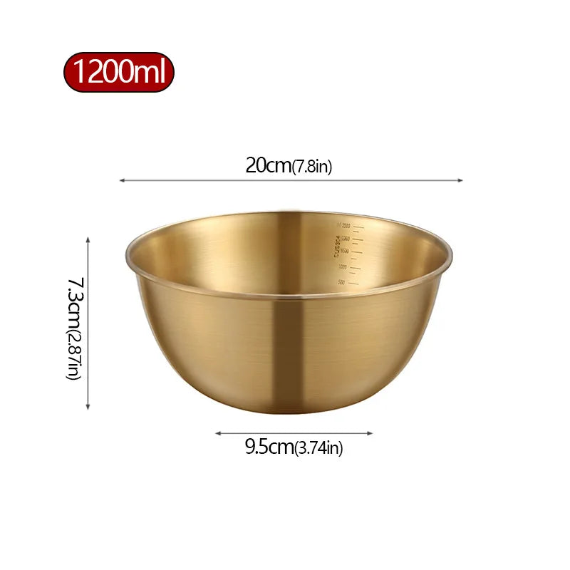 Stainless Steel Salad Basin