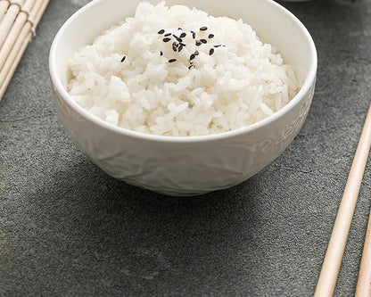 White Porcelain Rice Bowl