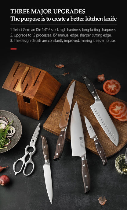 Xinzuo Professional 7-Piece Knife Set