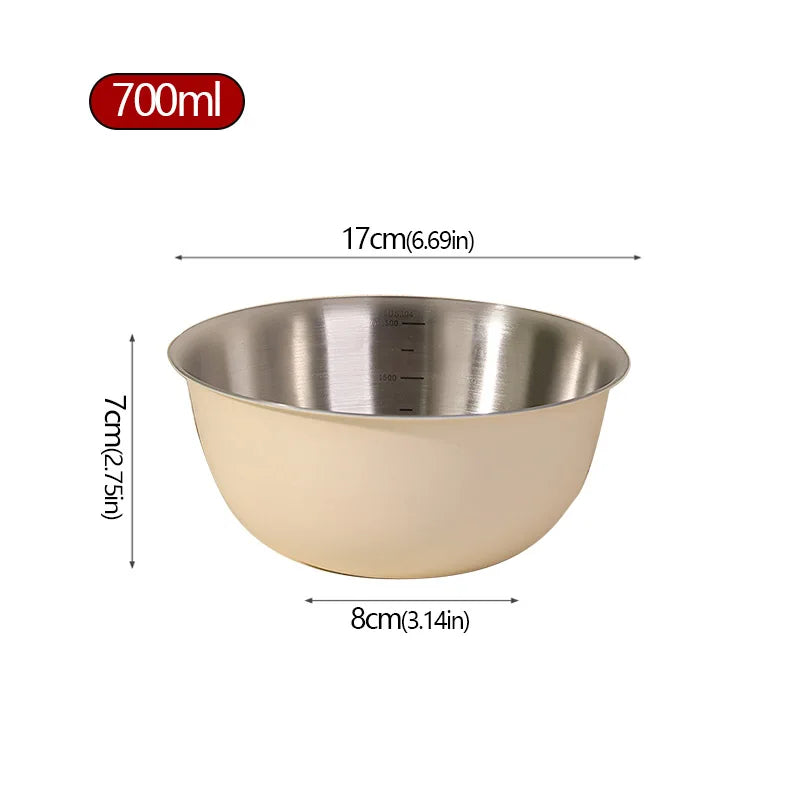 Stainless Steel Salad Basin