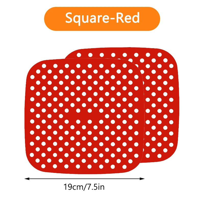 Reusable Silicone Air Fryer Mat