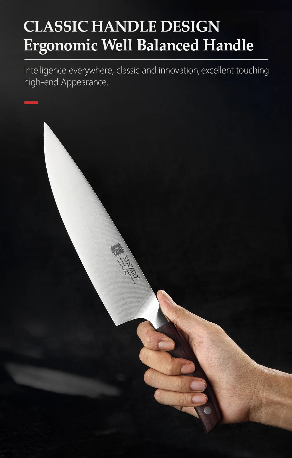 Xinzuo Professional 7-Piece Knife Set