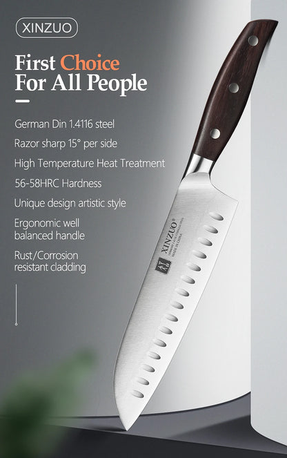 Xinzuo Professional 7-Piece Knife Set