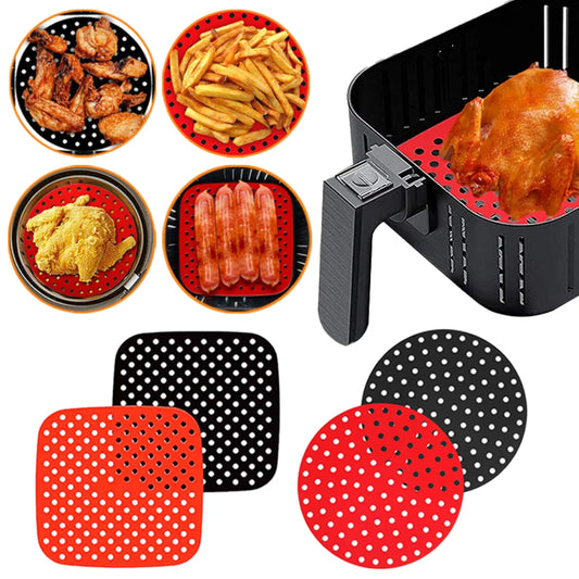 Reusable Silicone Air Fryer Mat