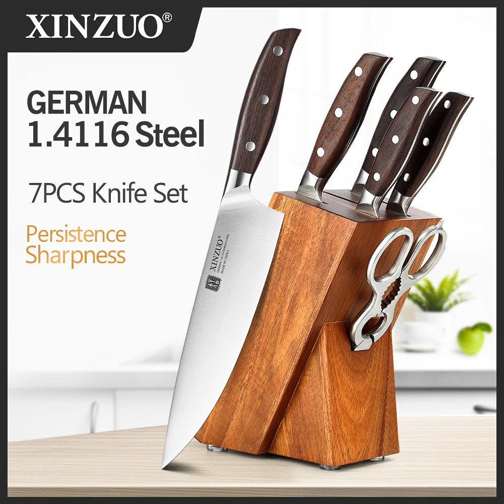 Xinzuo Professional 7-Piece Knife Set