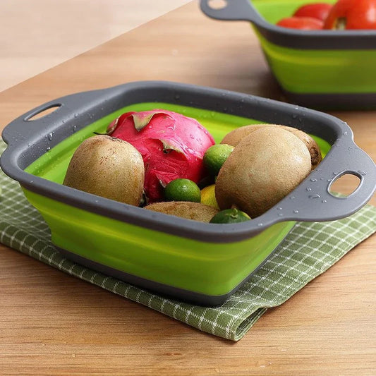 Silicone Collapsible Fruit & Vegetable Colander