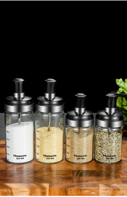 Spice Jar Organiser With Spoons