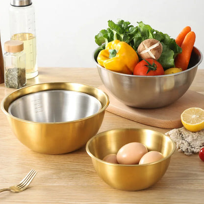 Stainless Steel Salad Basin