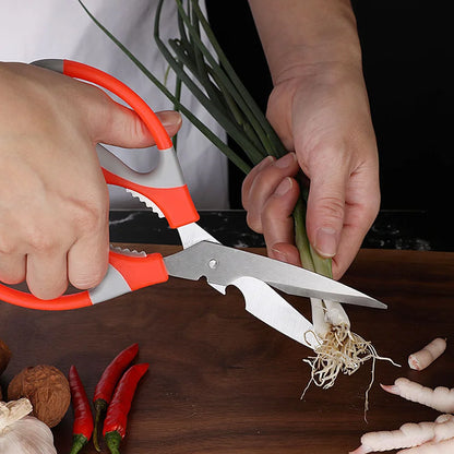 Multifunctional Stainless Steel Kitchen Scissors