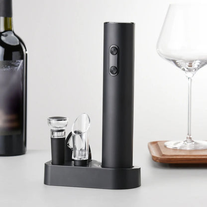 Electric Wine Bottle Opener Set