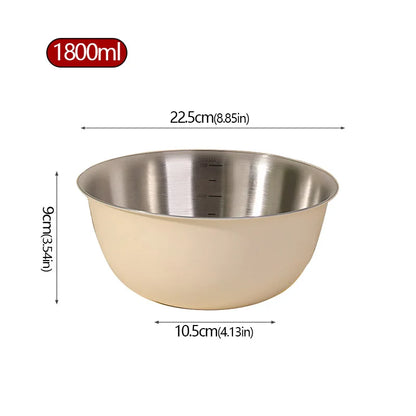 Stainless Steel Salad Basin