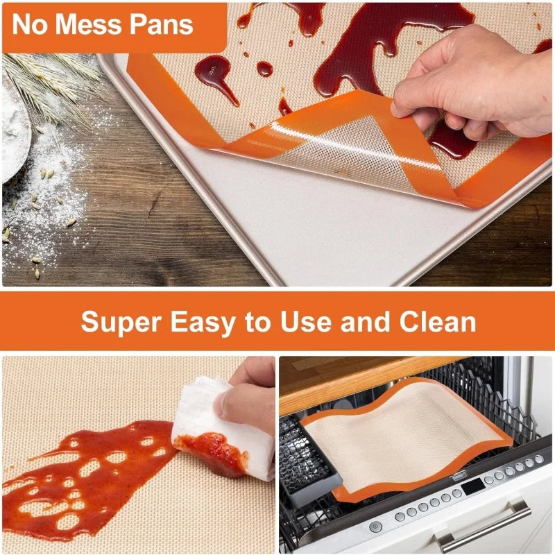 Non-Stick Silicone Baking Mats