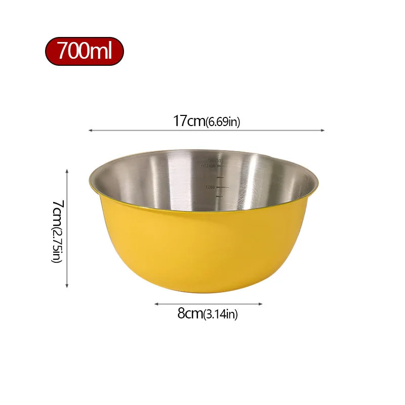 Stainless Steel Salad Basin