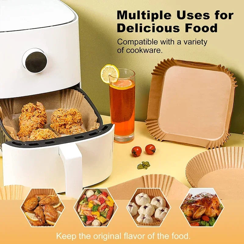 Air Fryer Shape Paper Liners