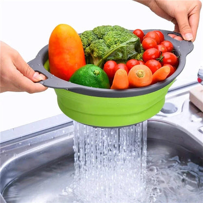 Folding Round Colander