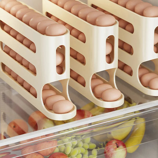 4-Layer Rolling Egg Holder